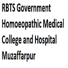RBTS Government Homoeopathic Medical College and Hospital, Muzaffarpur Logo
