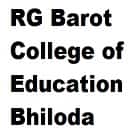 RG Barot College of Education, Bhiloda Logo