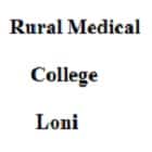 Rural Medical College, Loni Logo