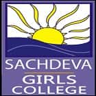 Sachdeva Girls College, Gharuan Logo