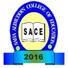 Saha Alimuddin College of Education, Nadia Logo