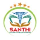 Santhi College of Health Sciences, Hosur Logo