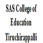 SAS College of Education, Tiruchirappalli Logo