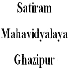 Satiram Mahavidyalaya, Ghazipur Logo