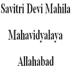 Savitri Devi Mahila Mahavidyalaya, Allahabad Logo