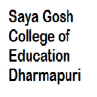 Saya Gosh College of Education, Dharmapuri Logo