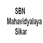 SBN Mahavidyalaya, Sikar Logo