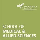 School of Healthcare and Allied Sciences, GD Goenka University, Gurugram Logo