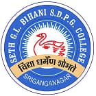 Seth GL Bihani SD PG College, Sri Ganganagar Logo