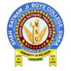 Shah Satnam Ji PG Boys College, Sirsa Logo