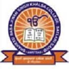 Shaheed Baba Jiwan Singh Khalsa College, Amritsar Logo