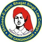 Shaheed E Azam Bhagat Singh Law College, Sri Ganganagar Logo