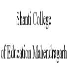 Shanti College of Education, Mahendragarh Logo