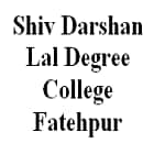 Shiv Darshan Lal Degree College, Fatehpur Logo