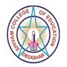 Shivam College of Education, Deoghar Logo