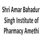 Shri Amar Bahadur Singh Institute of Pharmacy, Amethi Logo