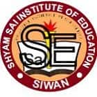 Shyam Sai Institute of Education, Siwan Logo