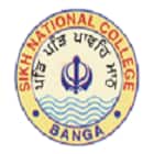 Sikh National College, SBS Nagar Logo