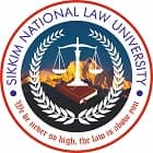 Sikkim National Law University, Sikkim Logo