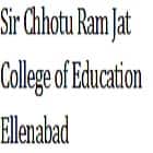 Sir Chhotu Ram Jat College of Education, Ellenabad Logo