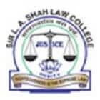 Sir LA Shah Law College, Ahmedabad Logo