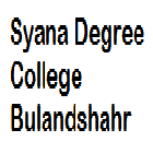 Siyana Degree College, Bulandshahr Logo