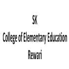 SK College of Elementary Education, Rewari Logo