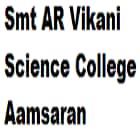 Smt AR Vikani Science College, Aamsaran Logo