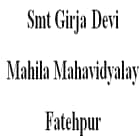 Smt Girja Devi Mahila Mahavidyalay, Fatehpur Logo