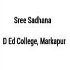 Sree Sadhana D Ed College, Markapur Logo