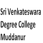Sri Venkateswara Degree College, Muddanur Logo