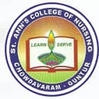 St Ann's College of Nursing, Guntur Logo