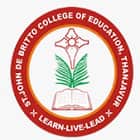 St John De Britto College of Education, Thanjavur Logo