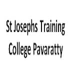 St Joseph's Training College, Pavaratty Logo