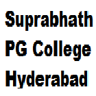 Suprabhath PG College, Hyderabad Logo
