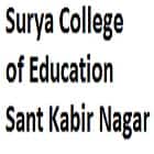 Surya College of Education, Sant Kabir Nagar Logo