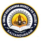 Swamy Vivekananda Degree College, Kalyandurg Logo