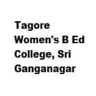 Tagore Women's B Ed College, Sri Ganganagar Logo