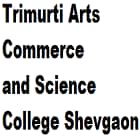 Trimurti Arts, Commerce and Science College, Shevgaon Logo
