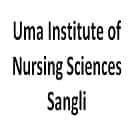 Uma Institute of Nursing Sciences, Sangli Logo