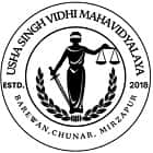 Usha Singh Vidhi Mahavidyalaya, Mirzapur Logo