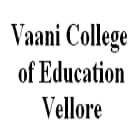 Vaani College of Education, Vellore Logo