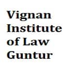 Vignan Institute of Law, Guntur Logo