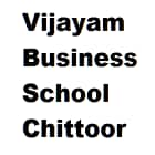 Vijayam Business School, Chittoor Logo