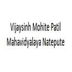 Vijaysinh Mohite Patil Mahavidyalaya, Natepute Logo