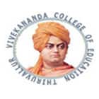 Vivekananda College of Education, Thiruvallur Logo