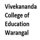 Vivekananda College of Education, Warangal Logo