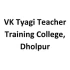VK Tyagi Teacher Training College, Dholpur Logo