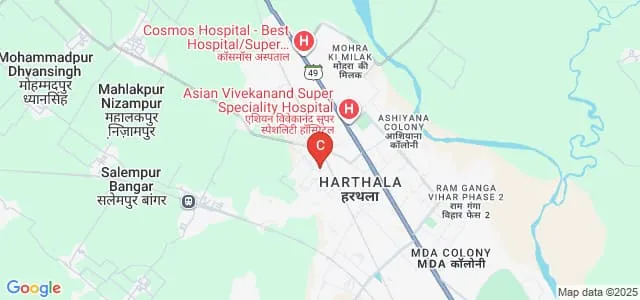 Vivekanand College of Nursing, Moradabad Map