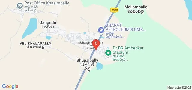 Sangamitra Degree and PG College, Bhupalpally Map